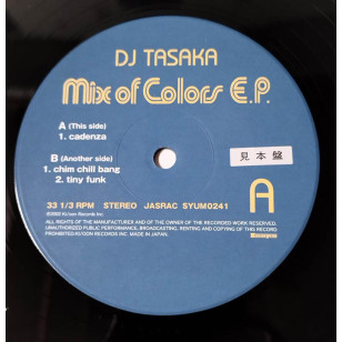 DJ Takaka - Mix Of Colors EP 2002 見本盤 Japan Promo 12" Single Vinyl LP ***READY TO SHIP from Hong Kong***
